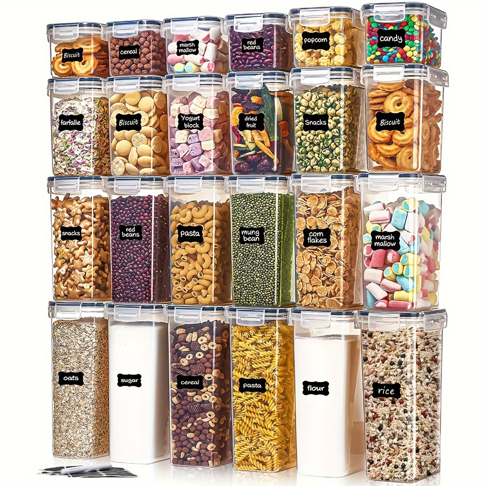 Kitchen Uncle - 24Pcs Food Storage Containers 12 Boxes