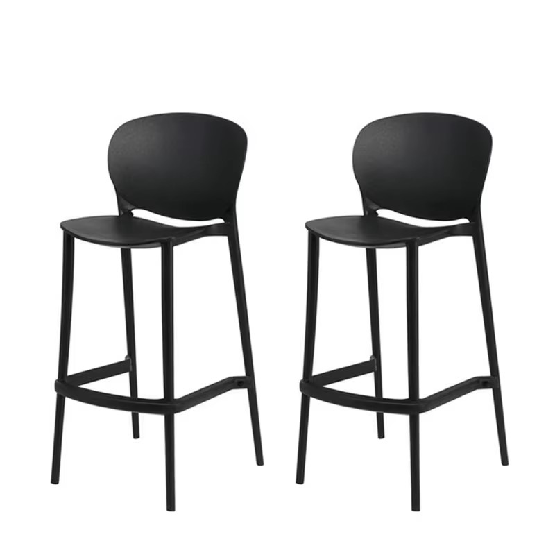Kitchen Uncle - 2pcs Mini Bar High Dining Chair