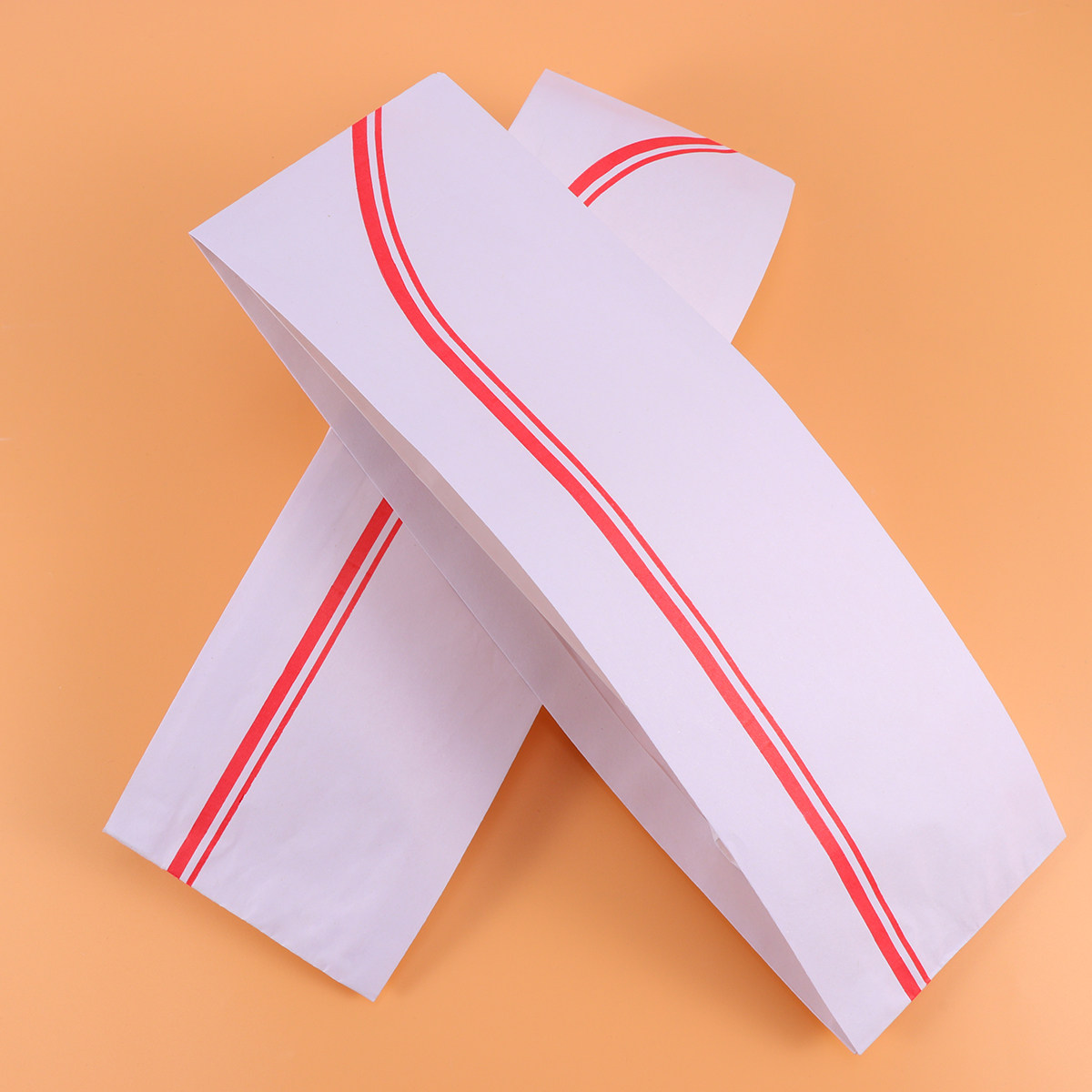 Kitchen Baker - 50Pcs Paper Chef Hats Disposable Lightweight
