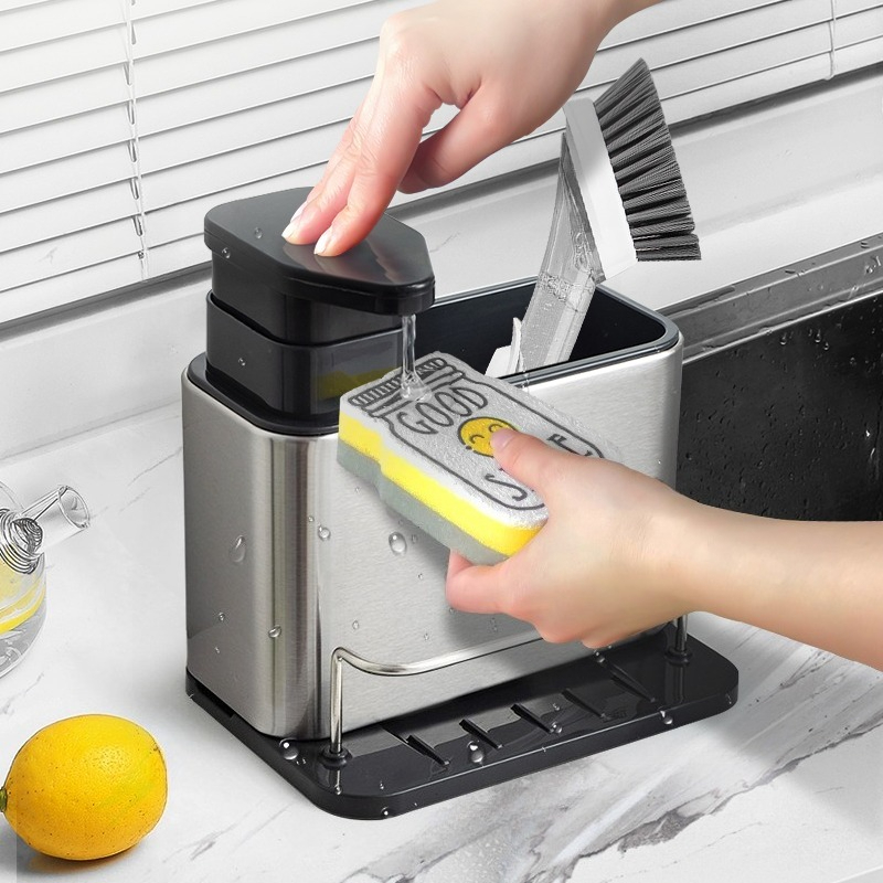Kitchen Uncle - 1PC Multifunctional Stainless Steel Tableware Soap