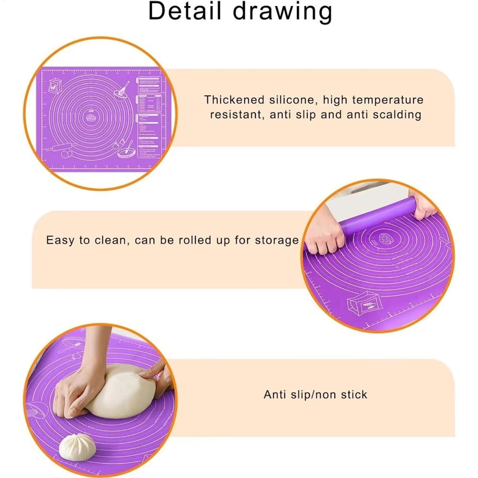 Dough Mat Food Grade Nonstick  - Kitchen Grade Baking Sheet ulasan dan harga