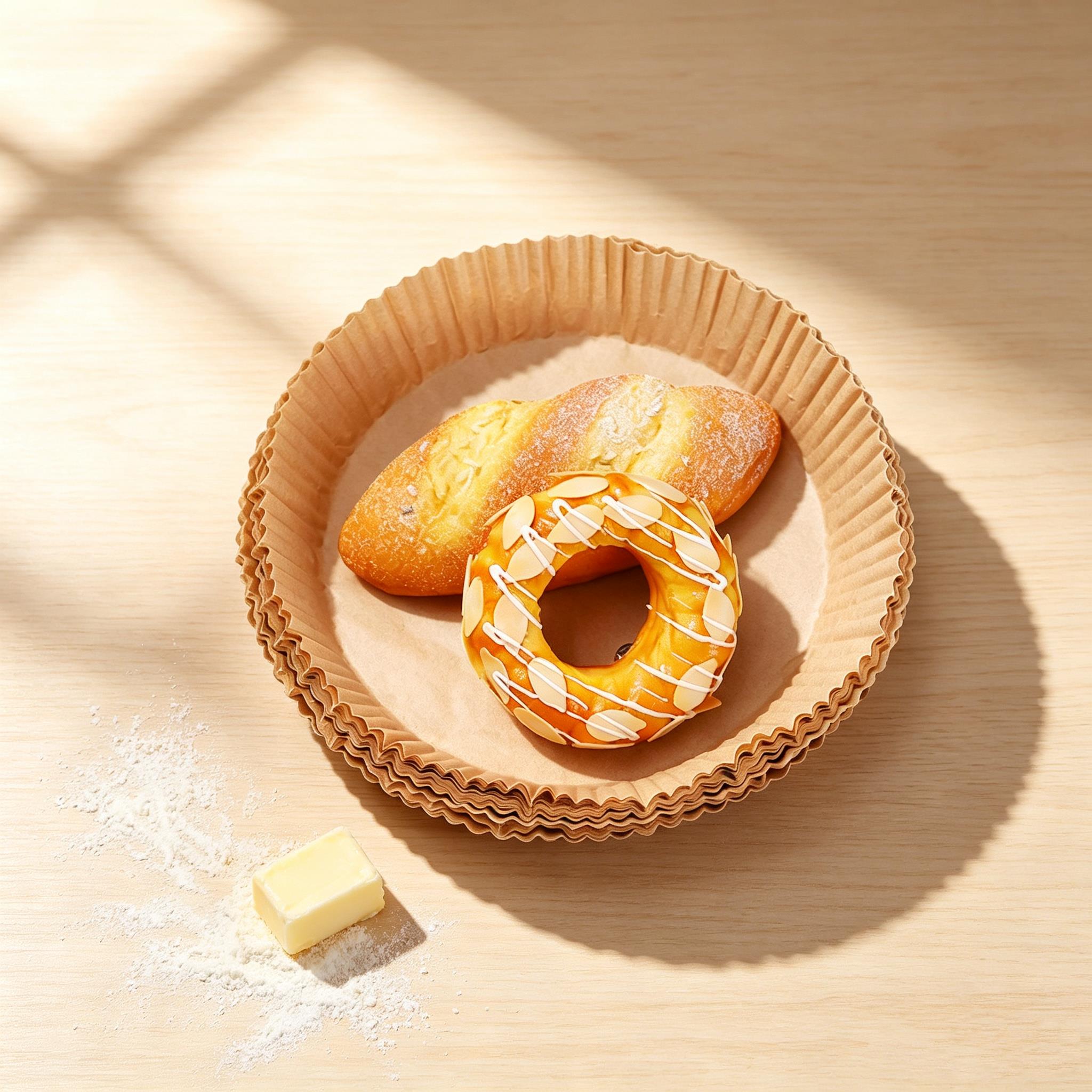 50/100PCS Air Fryer Disposable - Kitchen Grade Baking Sheet ulasan dan harga