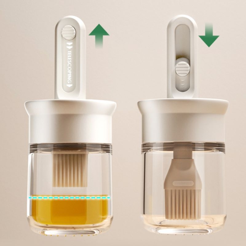 Glass Oil Bottle Food-grade He - Kitchen Glass Baking Set ulasan dan harga