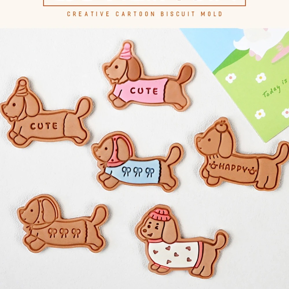 Cookie Mold Stamp Cartoon Saus - Baking Kitchen Diy ulasan dan harga
