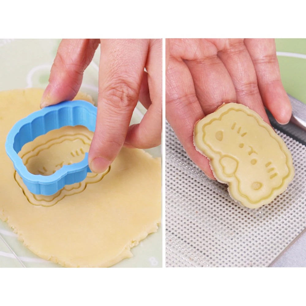 Cookie Mold Stamp Cartoon Saus - Baking Kitchen Diy ulasan dan harga