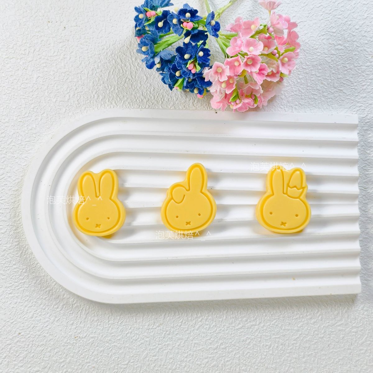 Cute 3D Press Cookie Mold with - Baking Kitchen For Kids ulasan dan harga