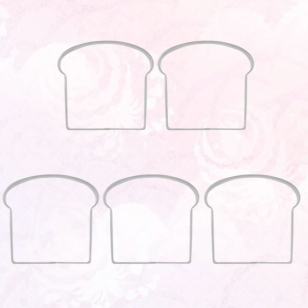 5Pcs Toast Shape Cookie Cutter - Baking Kitchen Diy ulasan dan harga