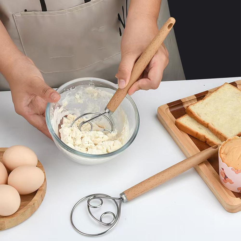 Cake Tools Danish Dough Whisk  - Kitchen Baking Blender ulasan dan harga