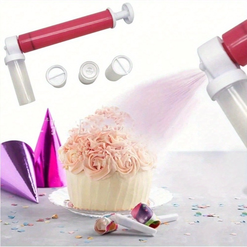 Manual Airbrush Spray Gun for  - Kitchen Baking Decor ulasan dan harga