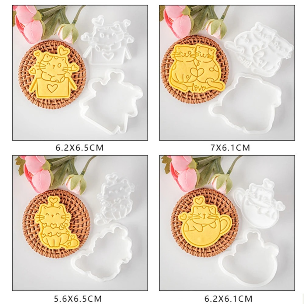 Valentine's Day Cookie Cutters - Baking Kitchen Diy ulasan dan harga
