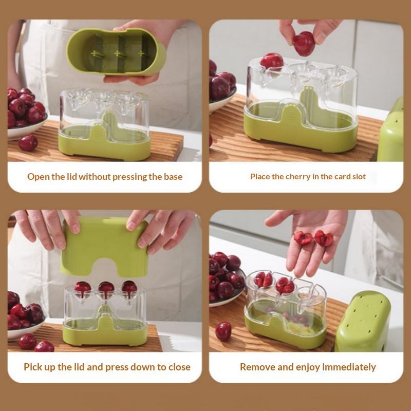 Multi Slot Cherry & Olive Pitt - Kitchen Tools In Baking ulasan dan harga