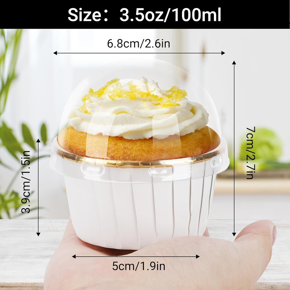 50 pcs Muffins Cup Paper Cupca - Kitchen Tools In Baking ulasan dan harga