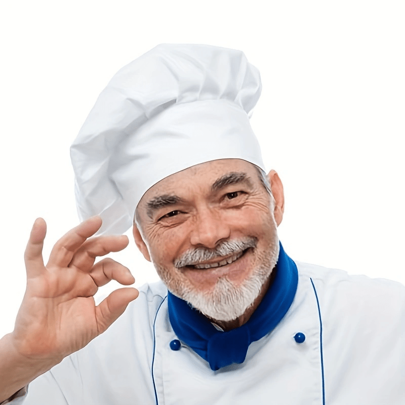 3pcs Chef Hat Adult Adjustable - Kitchen Baker ulasan dan harga