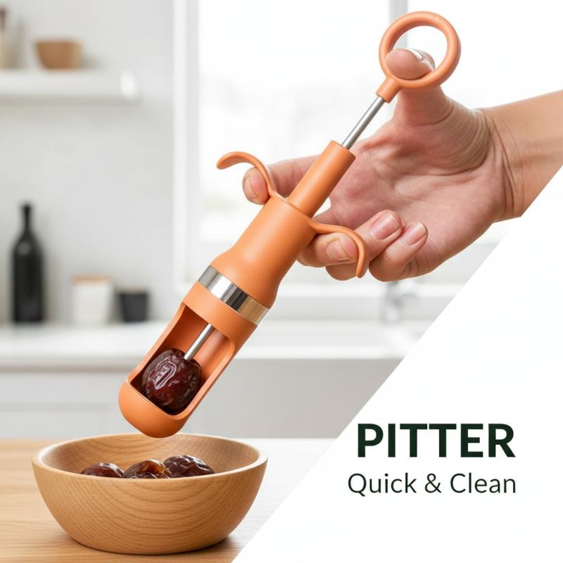 Non‑Slip Handle Cherry And Red - Kitchen Tools In Baking ulasan dan harga
