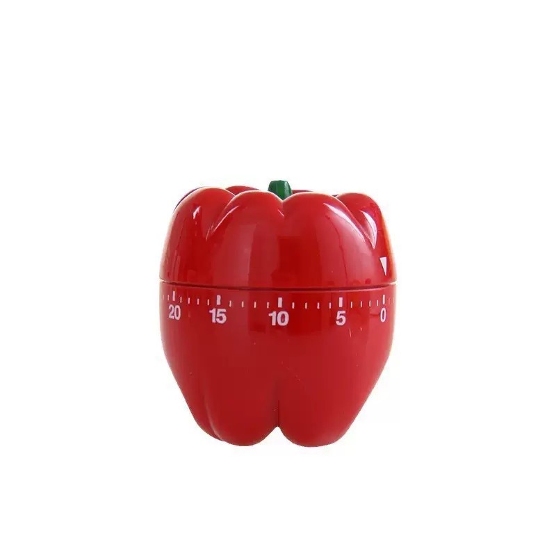 Cute Tomato Kitchen Timer Mech - Kitchen Baking Aid ulasan dan harga