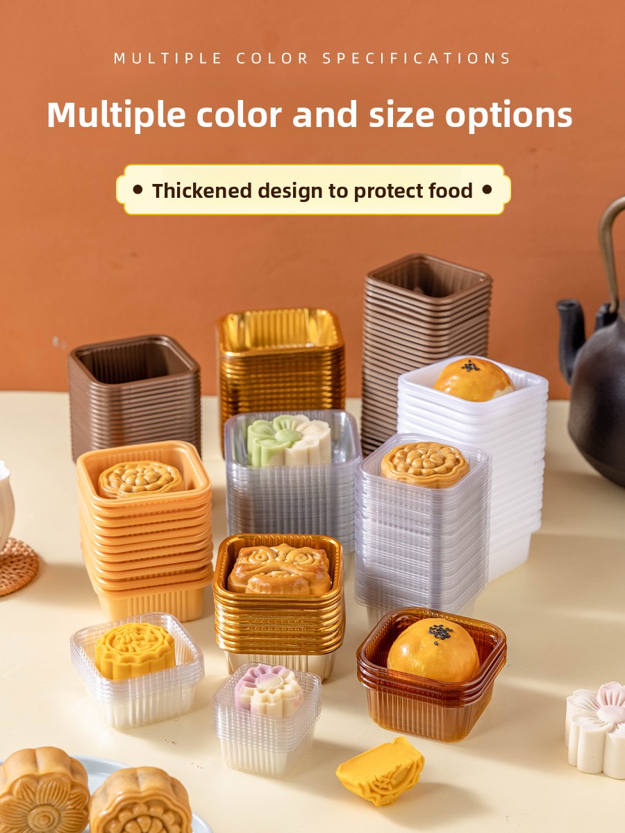 Thickened Plastic Mooncake Pac - Kitchen Tools In Baking ulasan dan harga