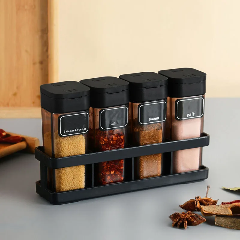 Spice Organizer Set 4-in-1 - S - Kitchen Glass Baking Set ulasan dan harga
