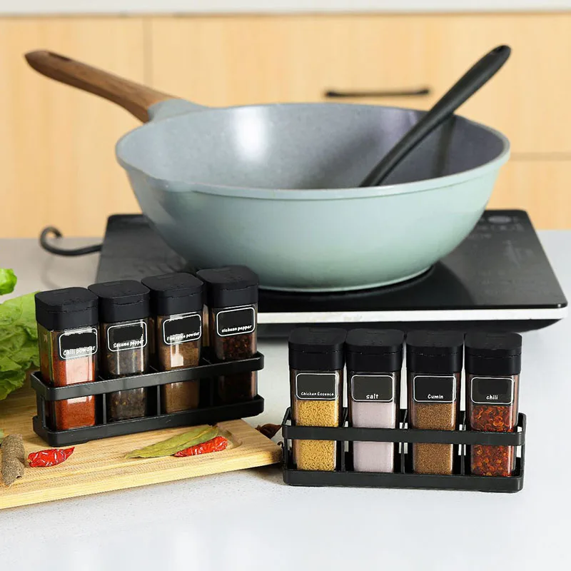 Spice Organizer Set 4-in-1 - S - Kitchen Glass Baking Set ulasan dan harga