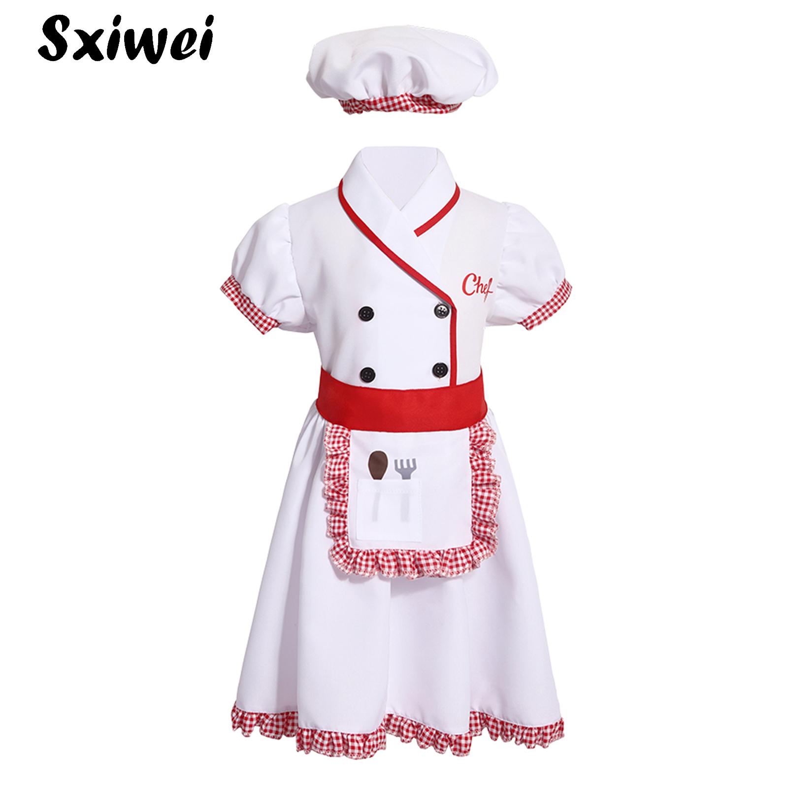 Boys Girl Chef Costume Uniform - Cooking Chef Xl ulasan dan harga