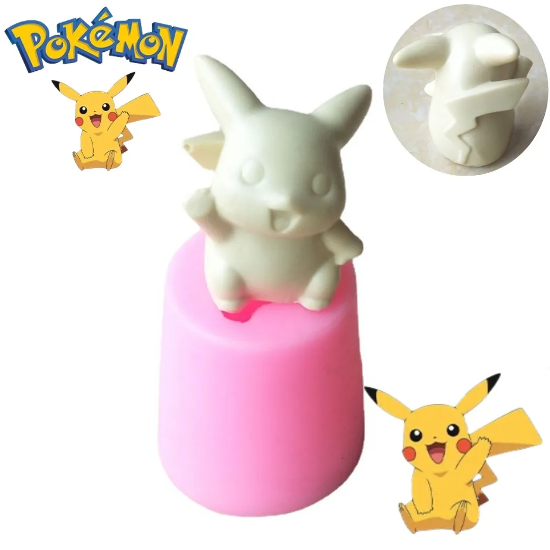 Pikachu 3D Candle Wax Anime Si - Baking Kitchen For Kids ulasan dan harga