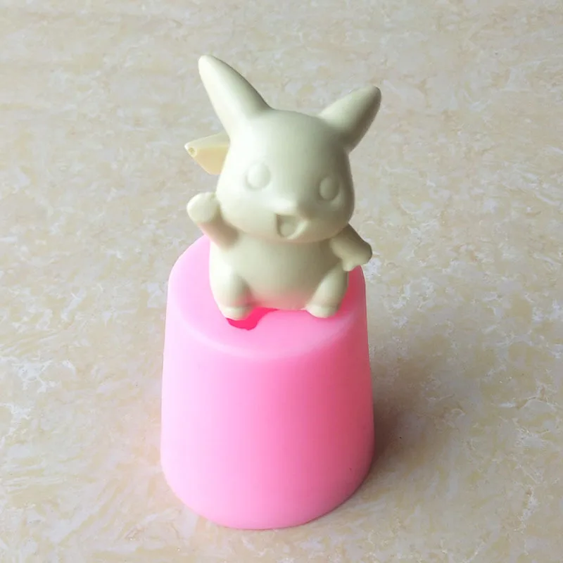 Pikachu 3D Candle Wax Anime Si - Baking Kitchen For Kids ulasan dan harga