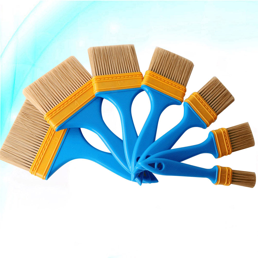 7Pcs Elastic Tough Nylon Brush - Kitchen Baking Drawing ulasan dan harga