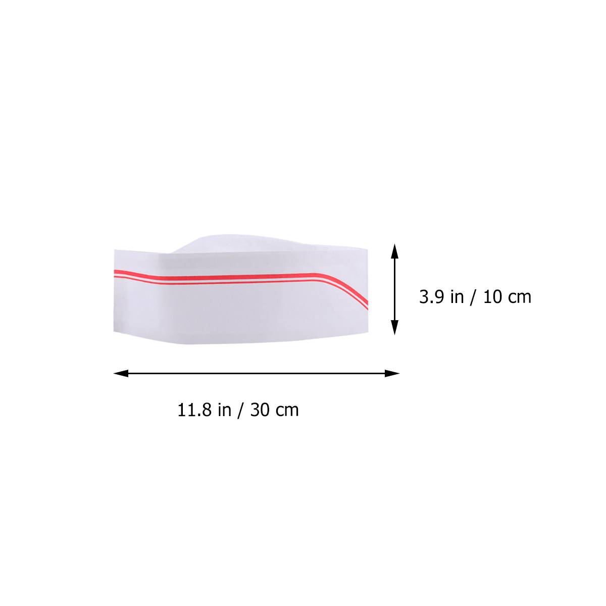 50Pcs Paper Chef Hats Disposab - Kitchen Baker ulasan dan harga