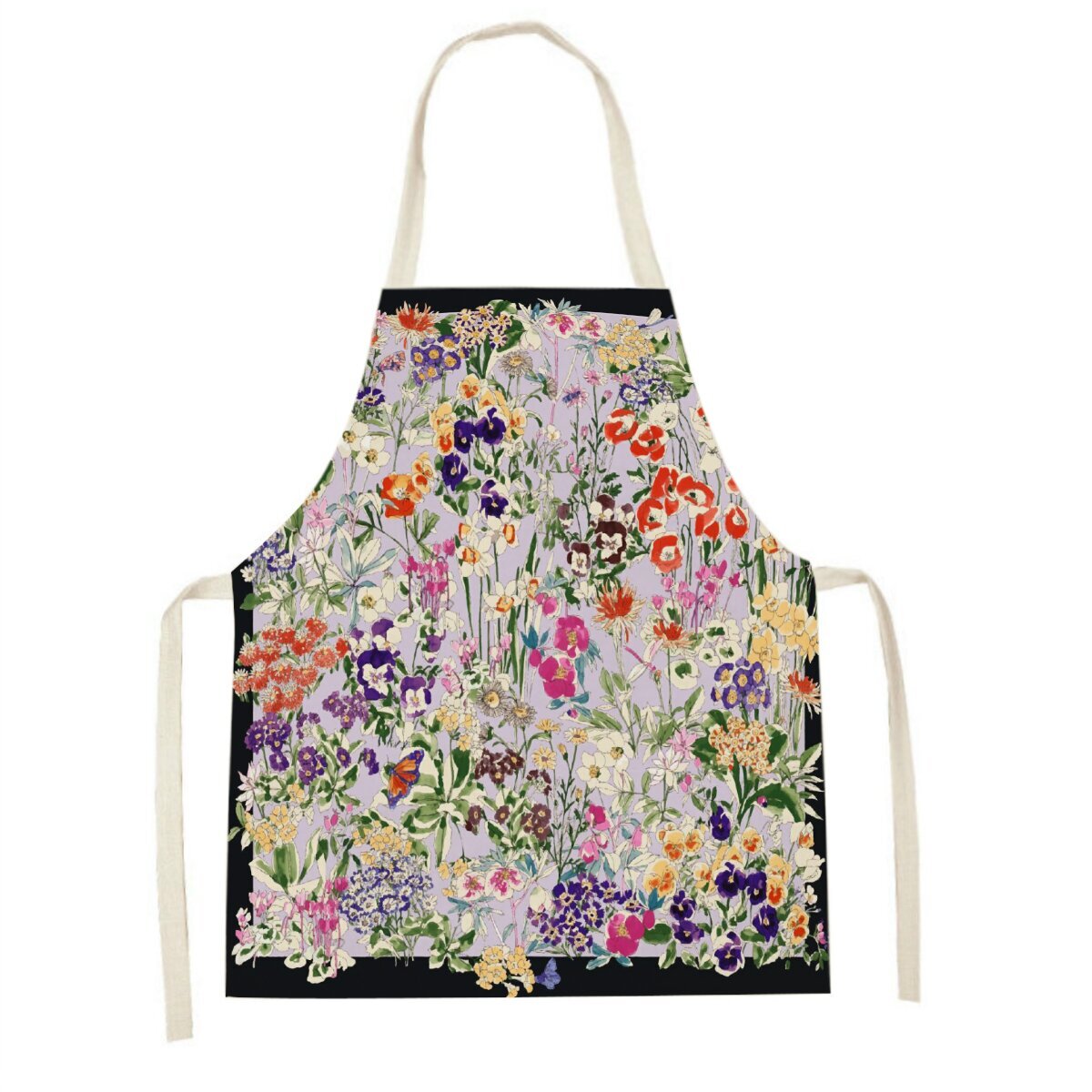 Pink tulip kitchen apron Clean - Baking Kitchen For Kids ulasan dan harga