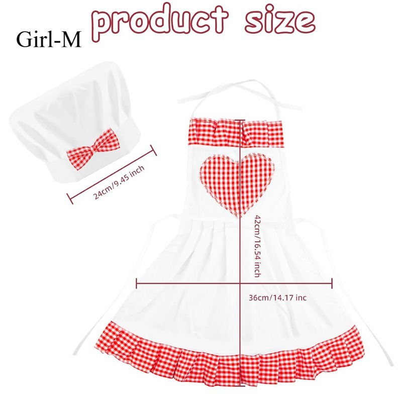 Red Gingham Baby Chef Costumes - Kitchen Baker ulasan dan harga