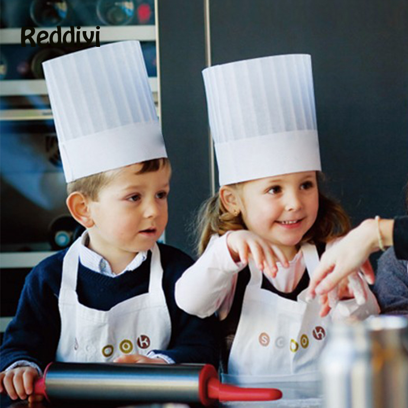 10 Pce Kids Kitchen Hats Kinde - Baking Kitchen For Kids ulasan dan harga