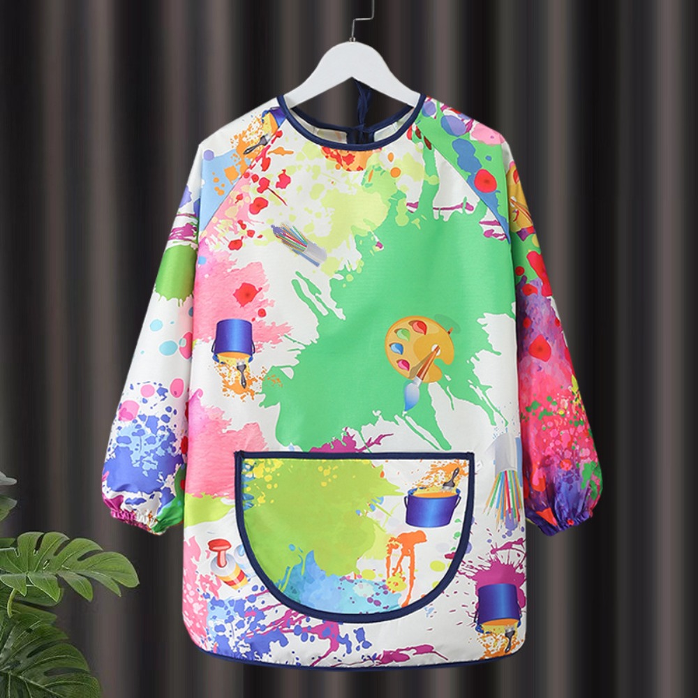 New Easy Clean Short-sleeved P - Kitchen Baking Drawing ulasan dan harga
