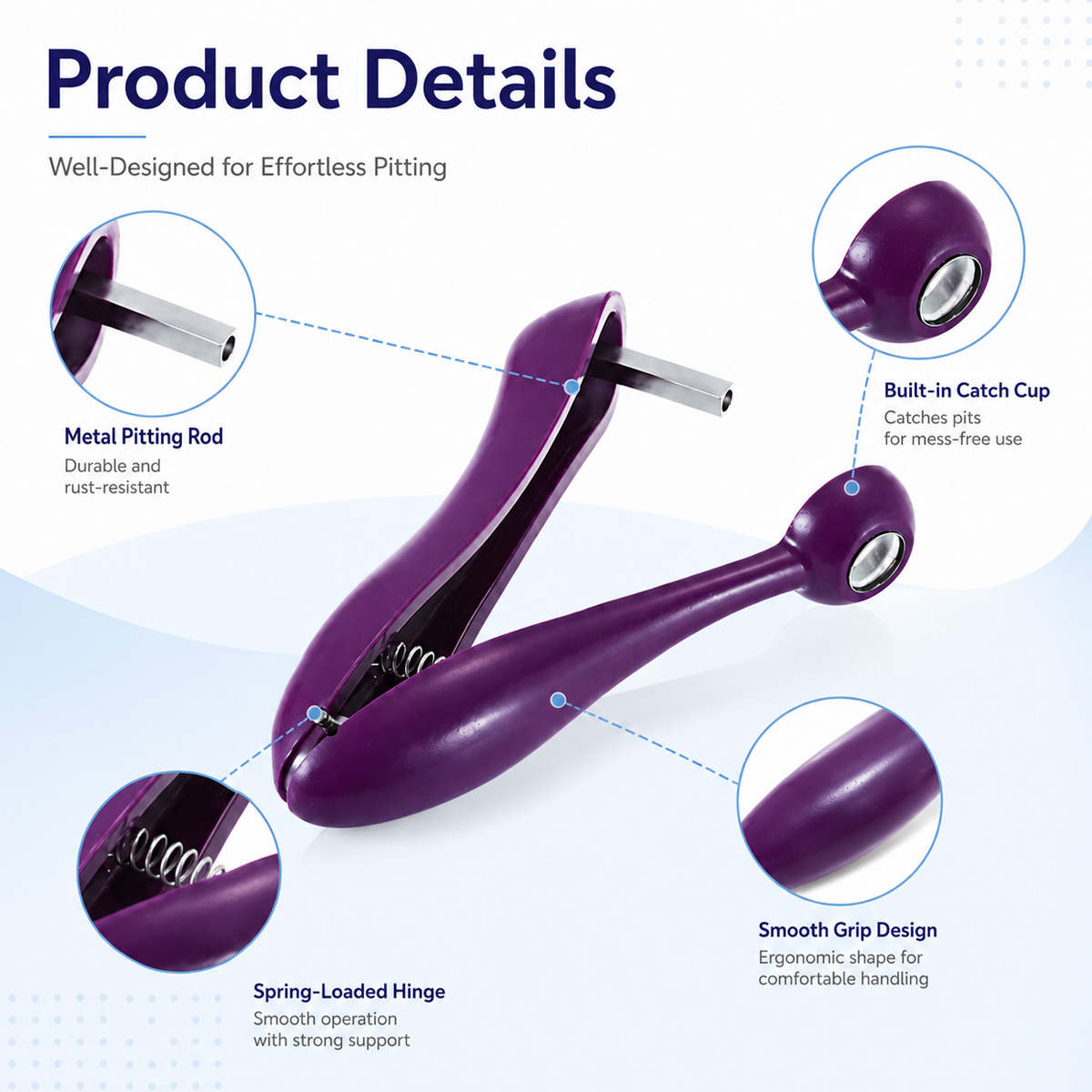 Cherry Kernel Remover Handheld - Kitchen Tools In Baking ulasan dan harga