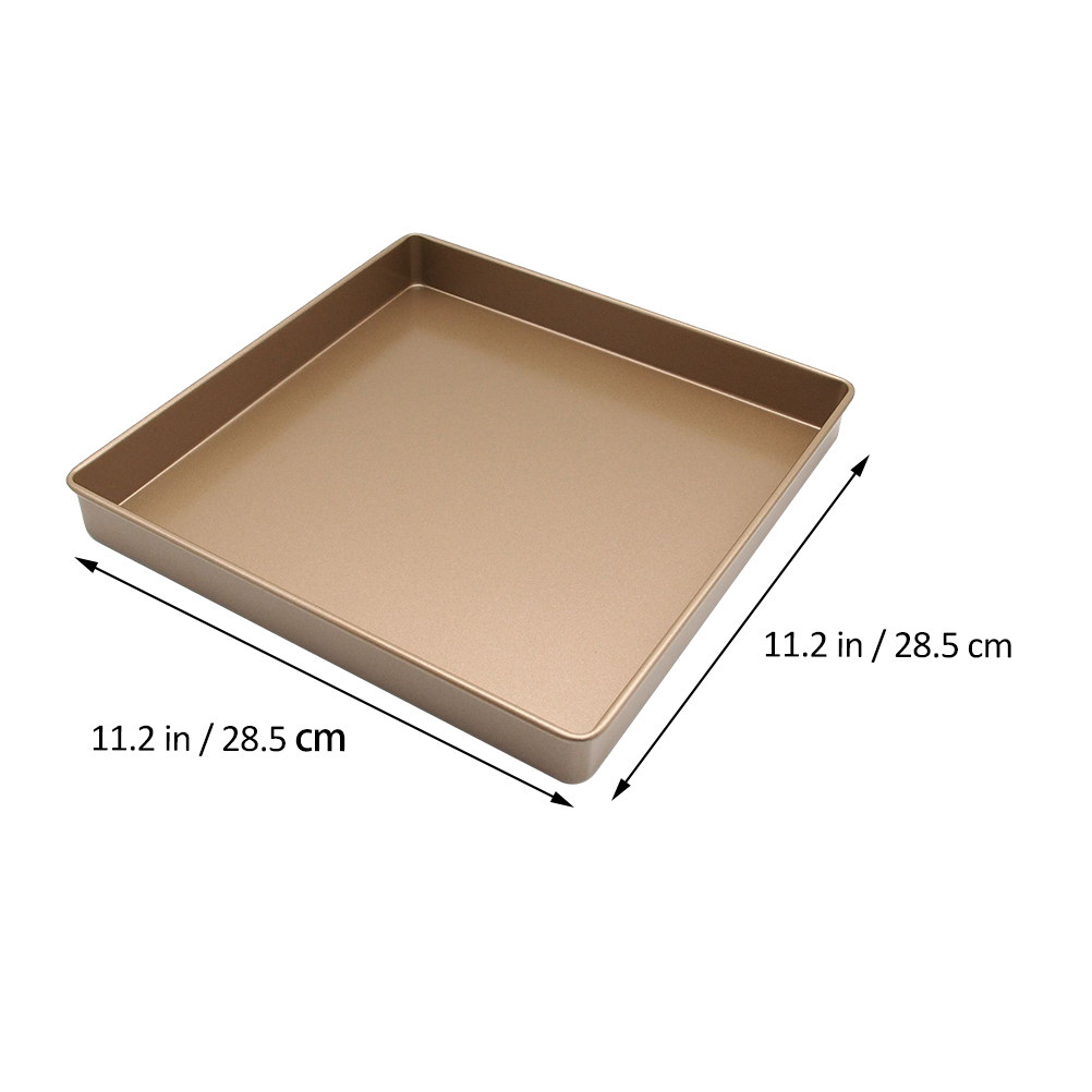 Square Pizza Baking Pan Nonsti - Kitchen Baking Tray ulasan dan harga