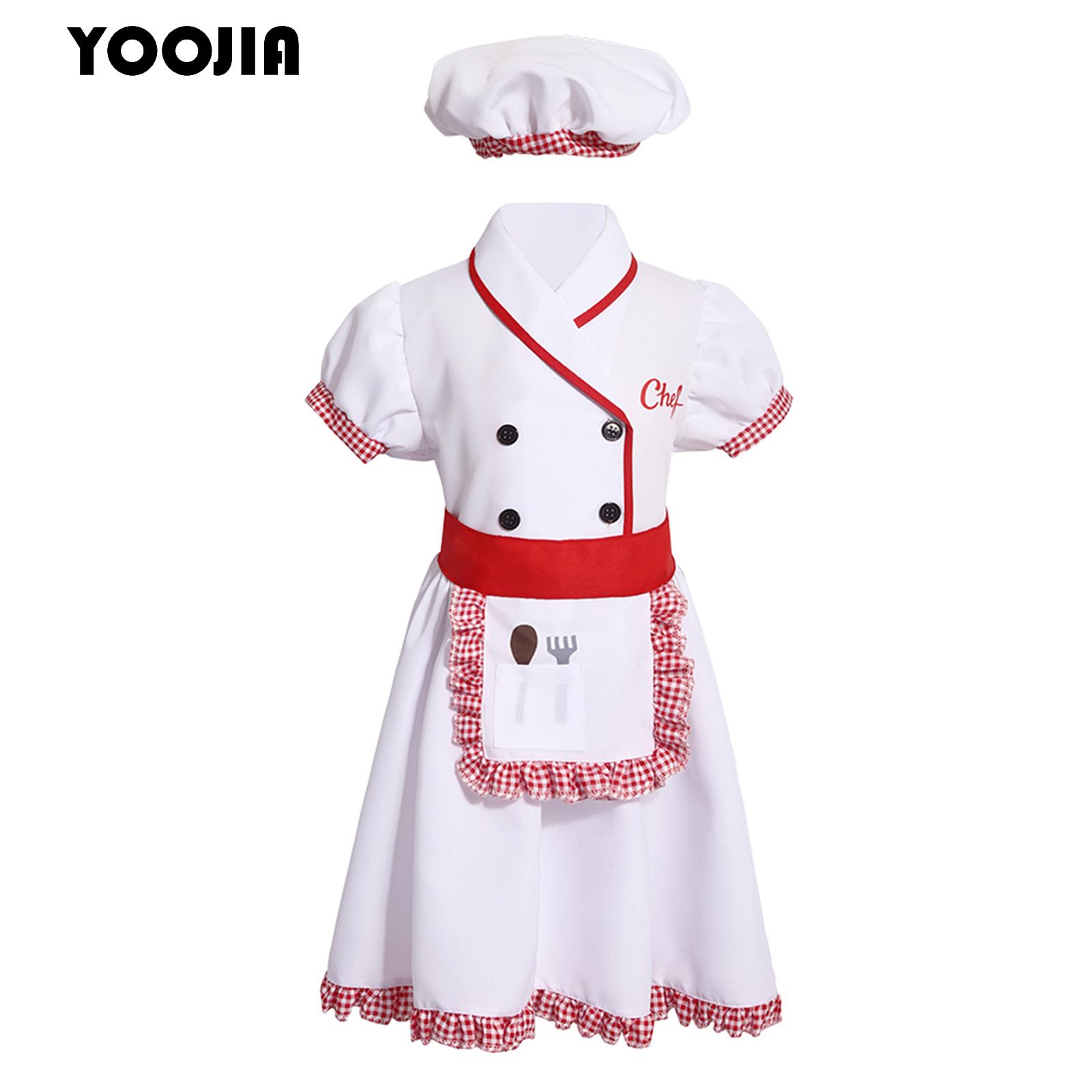 Boys Girl Chef Uniforms Apron  - Cooking Chef Xl ulasan dan harga