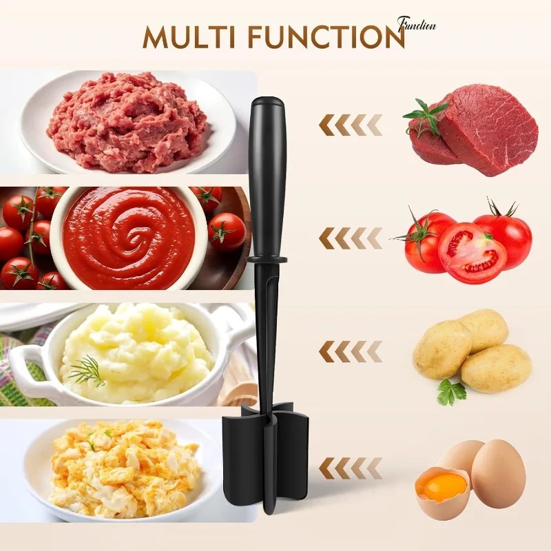 1pc Meat Chopper Handheld Meat - Kitchen Baking Blender ulasan dan harga