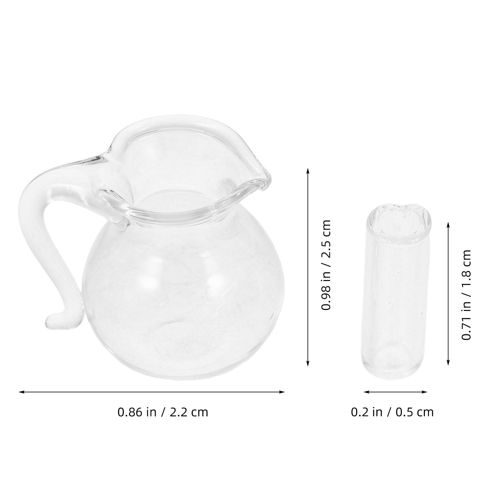 1Set Micro Miniature Kitchen W - Kitchen Glass Baking Set ulasan dan harga