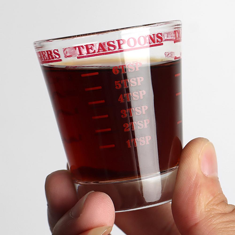 Cafe Glass Cups Shot Glass Set - Kitchen Glass Baking Set ulasan dan harga