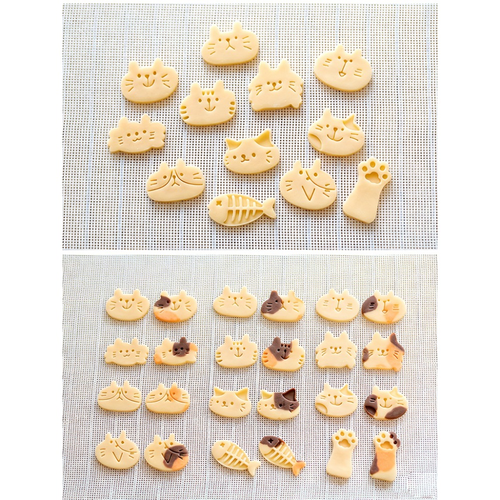 Cute Kitten DIY Stamp Cookie C - Baking Kitchen Diy ulasan dan harga