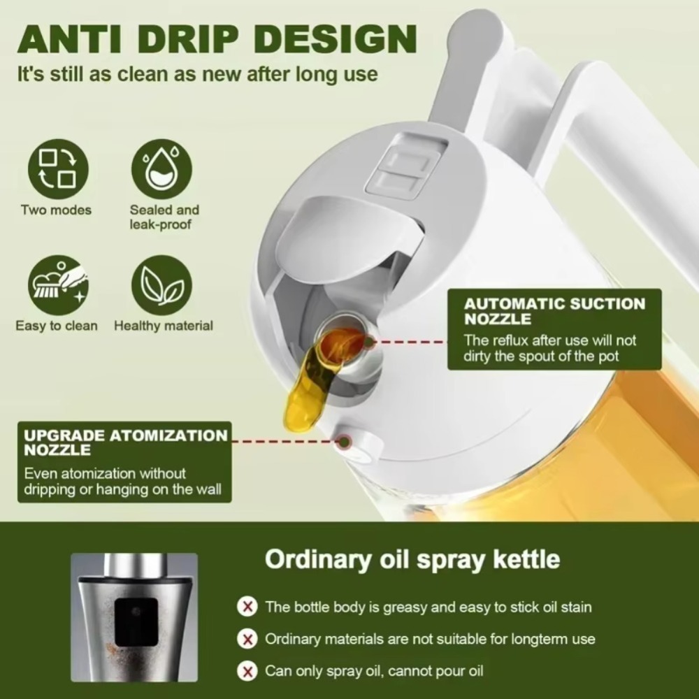 2in1 470ml Plastic Spray Oil S - Kitchen Tools In Baking ulasan dan harga