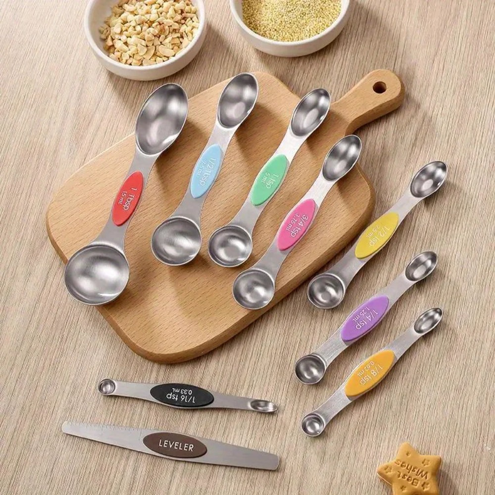 Stainless Steel Metal Magnetic - Kitchen Glass Baking Set ulasan dan harga