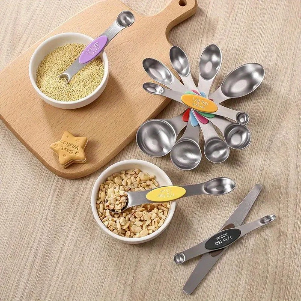 Stainless Steel Metal Magnetic - Kitchen Glass Baking Set ulasan dan harga