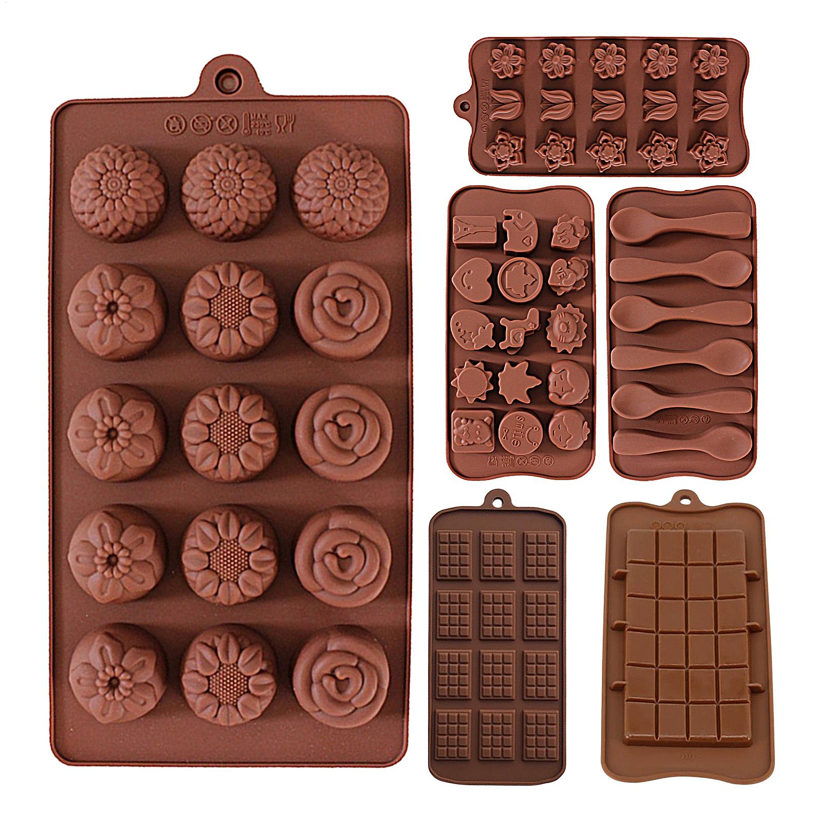 DIY Chocolate Molds Non-Stick  - Kitchen Baker ulasan dan harga