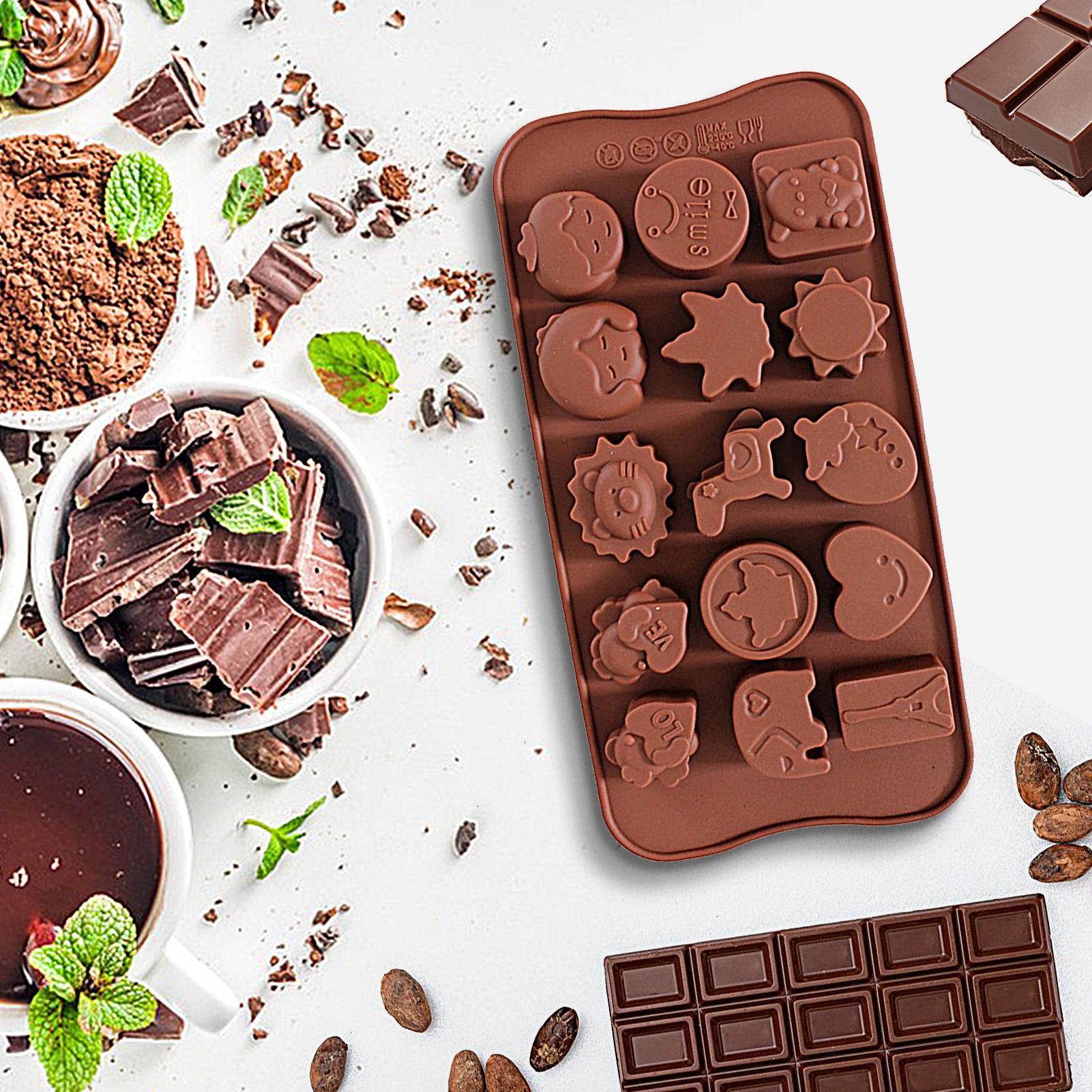 DIY Chocolate Molds Non-Stick  - Kitchen Baker ulasan dan harga