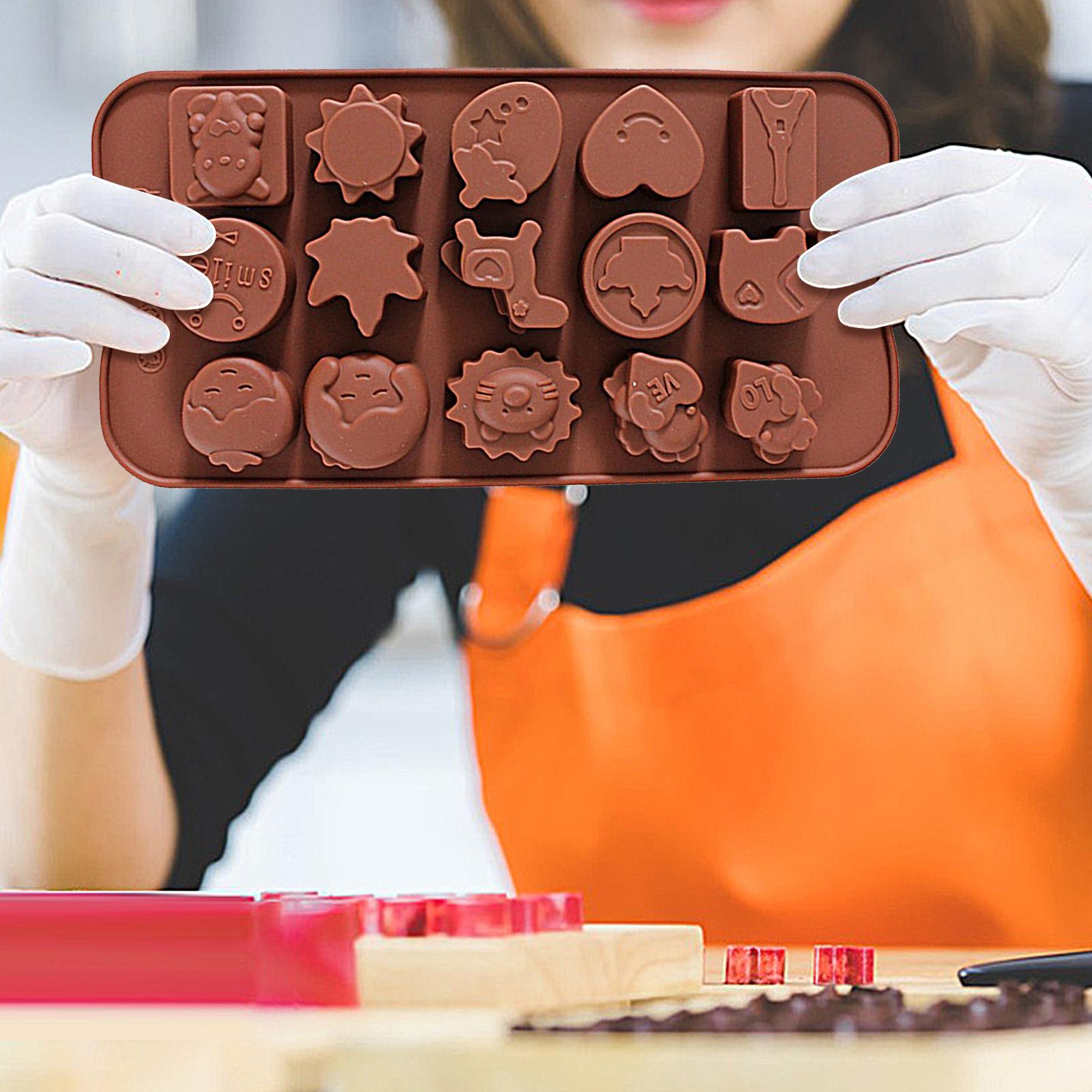 DIY Chocolate Molds Non-Stick  - Kitchen Baker ulasan dan harga