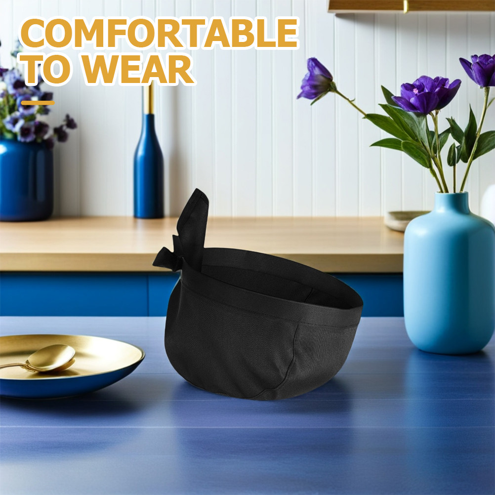 2Pcs Chef Hat Turban Style Sof - Kitchen Baker ulasan dan harga