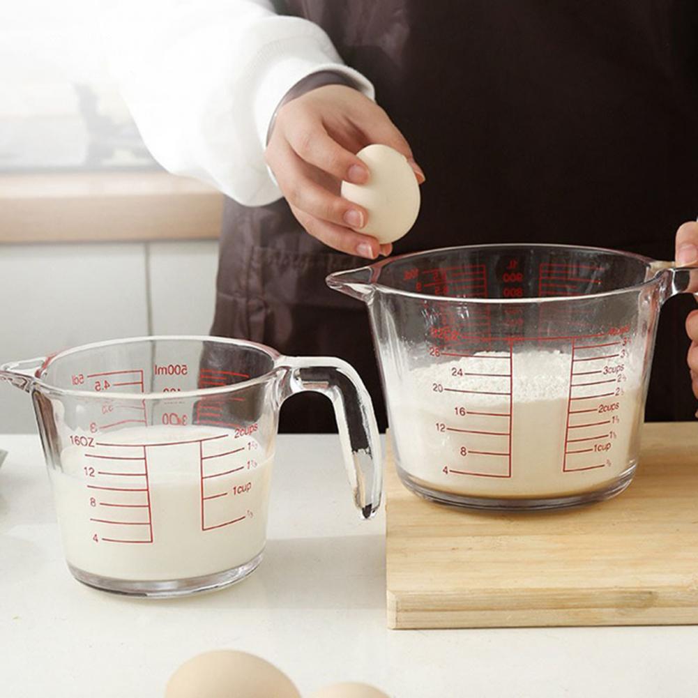 Liquid Measuring Cup Sturdy Me - Kitchen Glass Baking Set ulasan dan harga