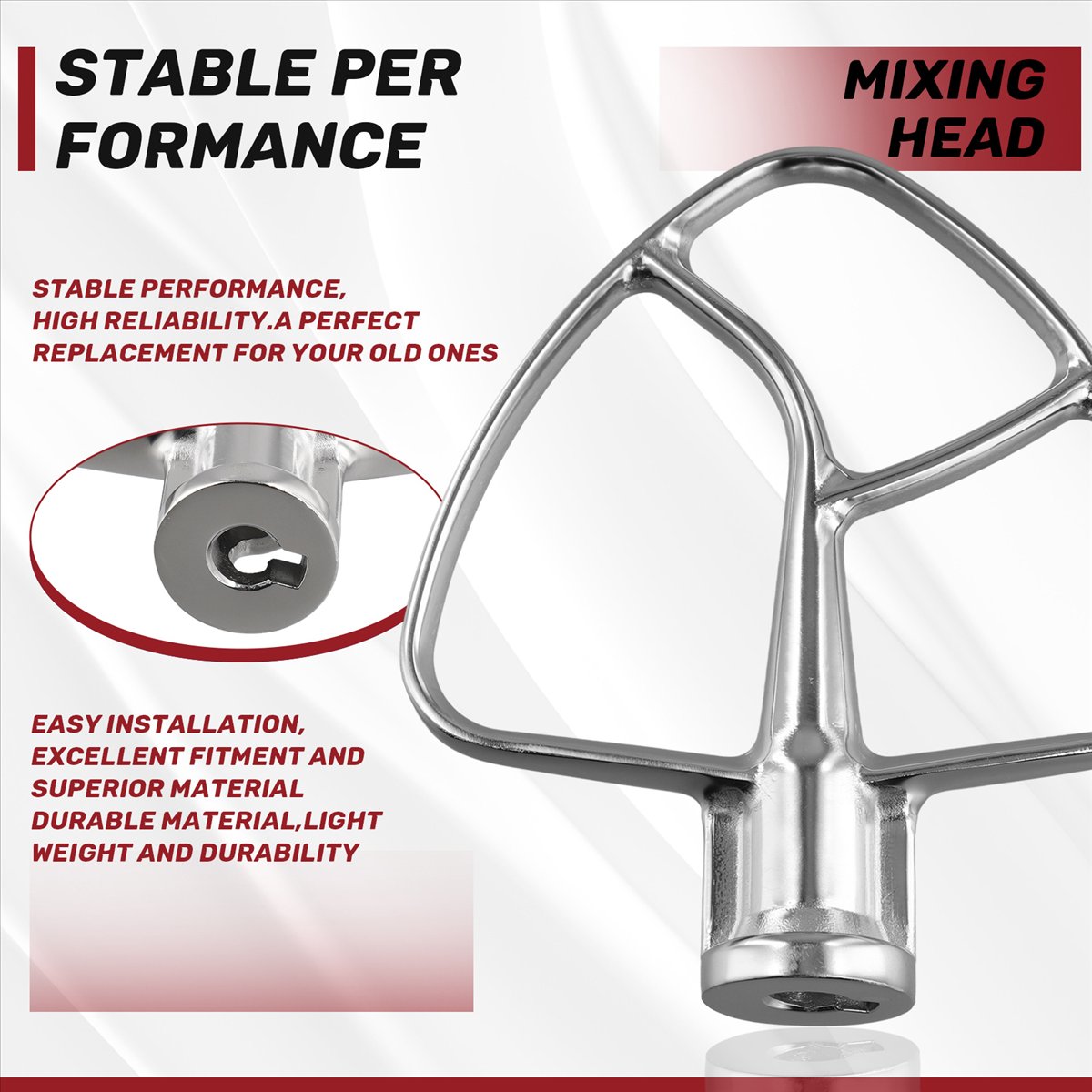 Hot A60T Stainless Steel Flat  - Kitchen Baking Aid ulasan dan harga