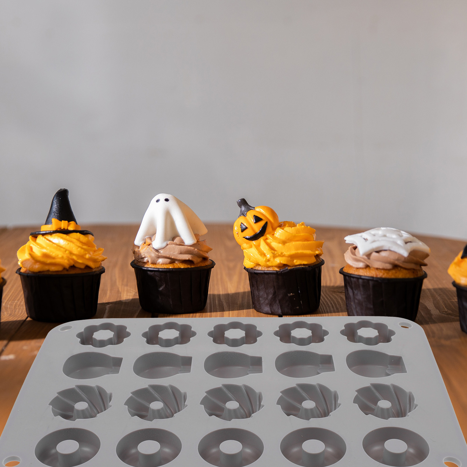 Mini Chocolate Donut Silicone  - Baking Kitchen Diy ulasan dan harga