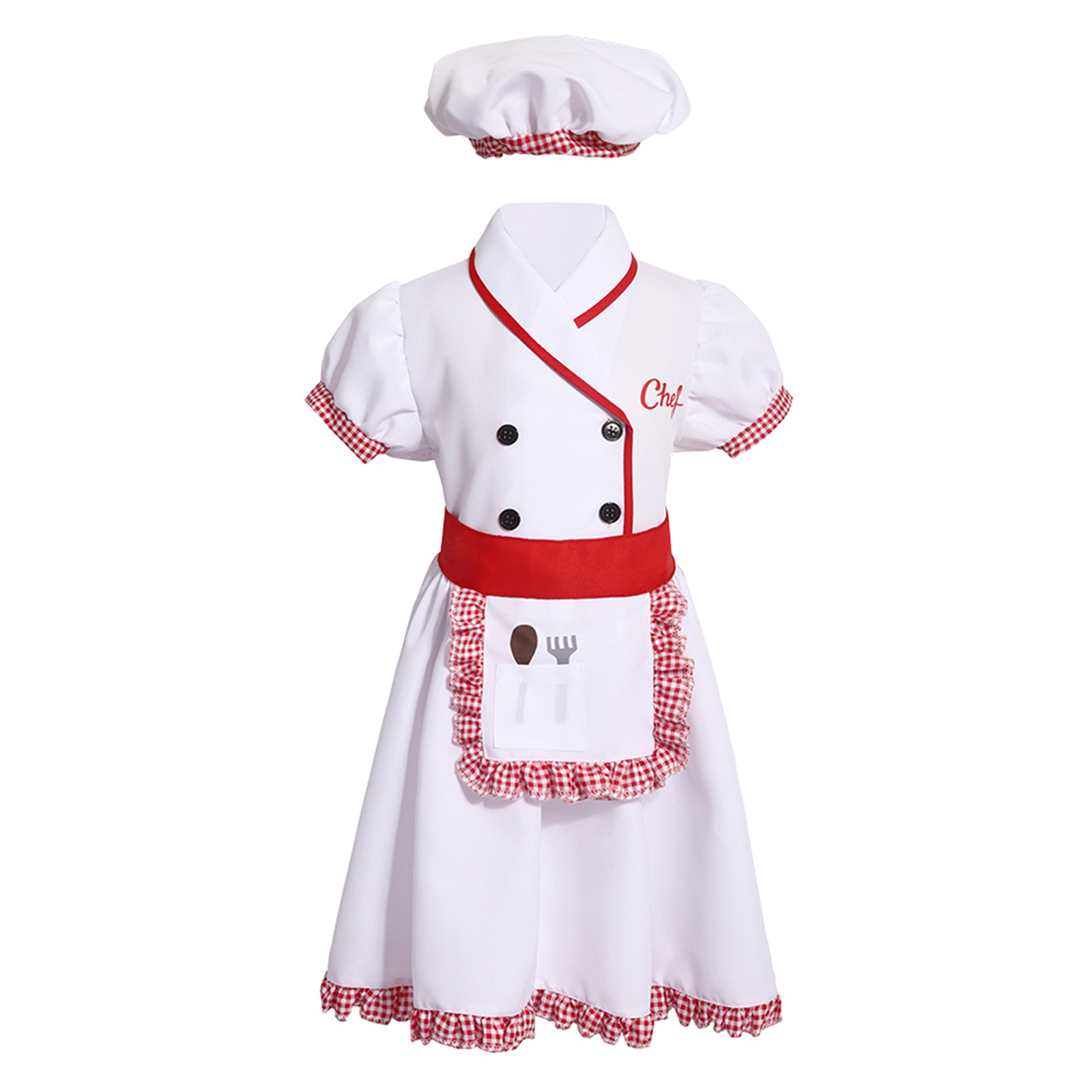 Kids Chef Costume Boys Girls C - Cooking Chef Xl ulasan dan harga