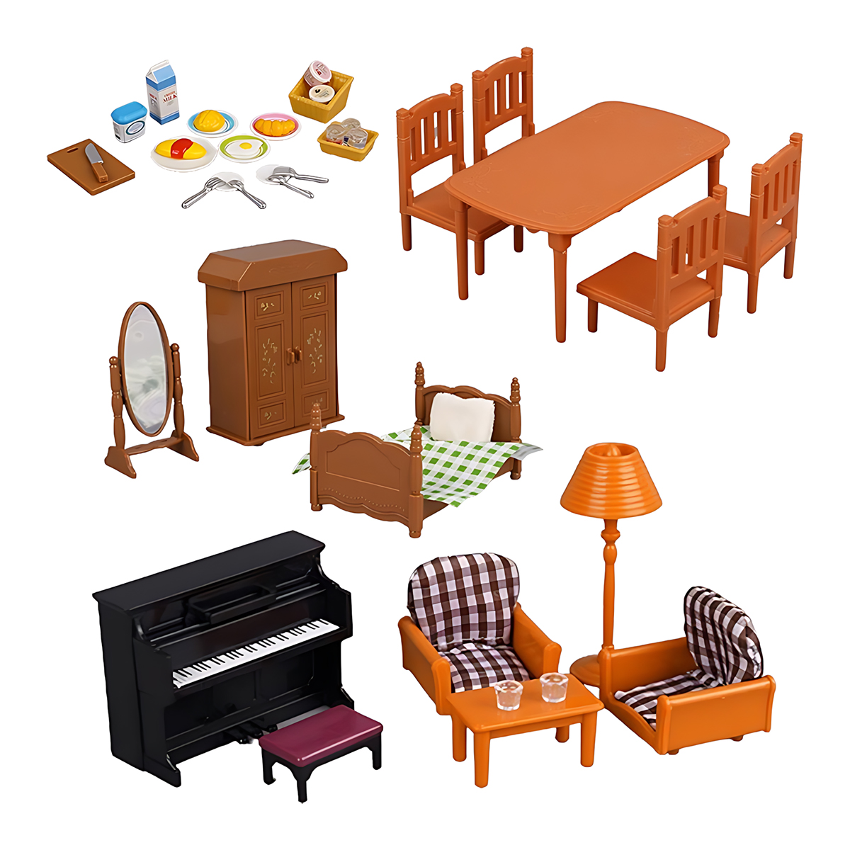 Miniature Furniture 1:12 Dollh - Kitchen Uncle ulasan dan harga